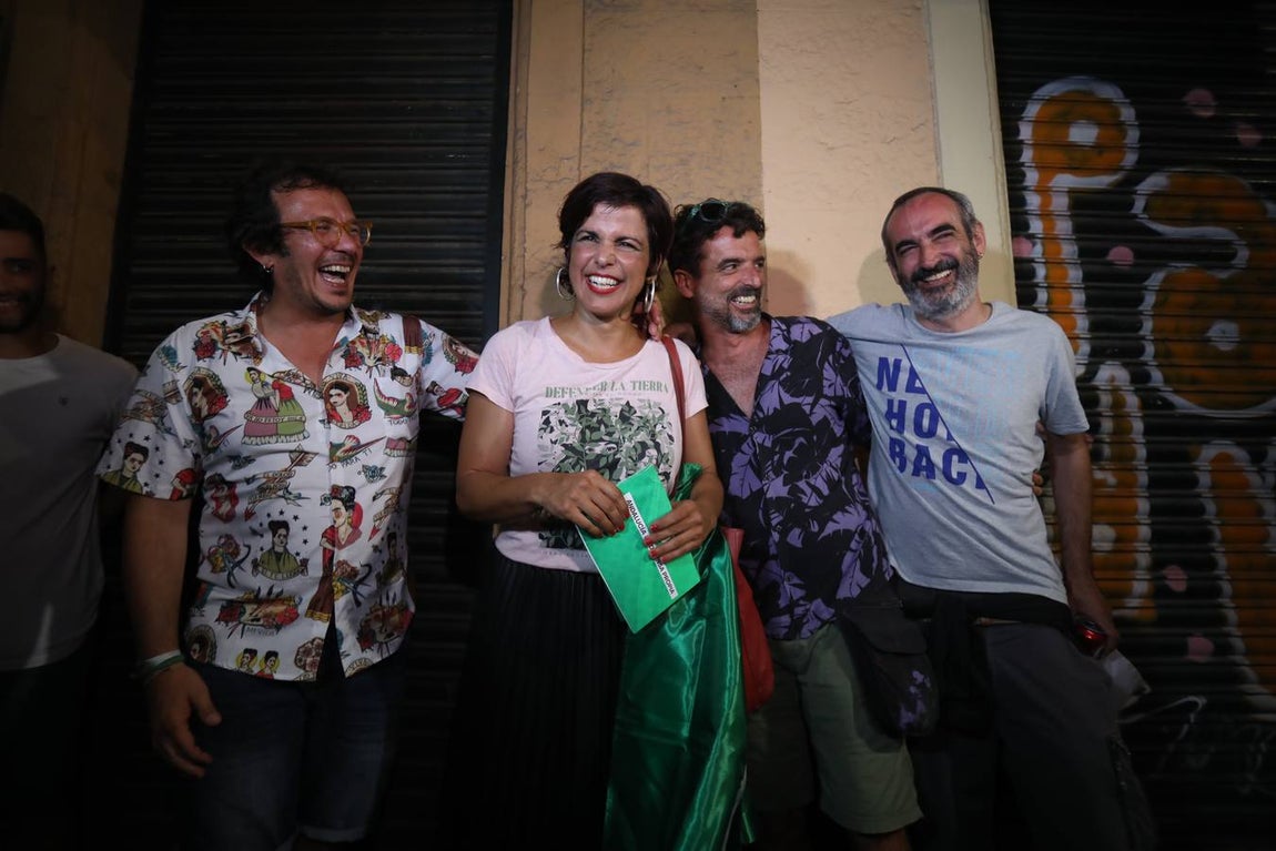 Fotos: Ambiente en la sede de Adelante Andalucía en Cádiz