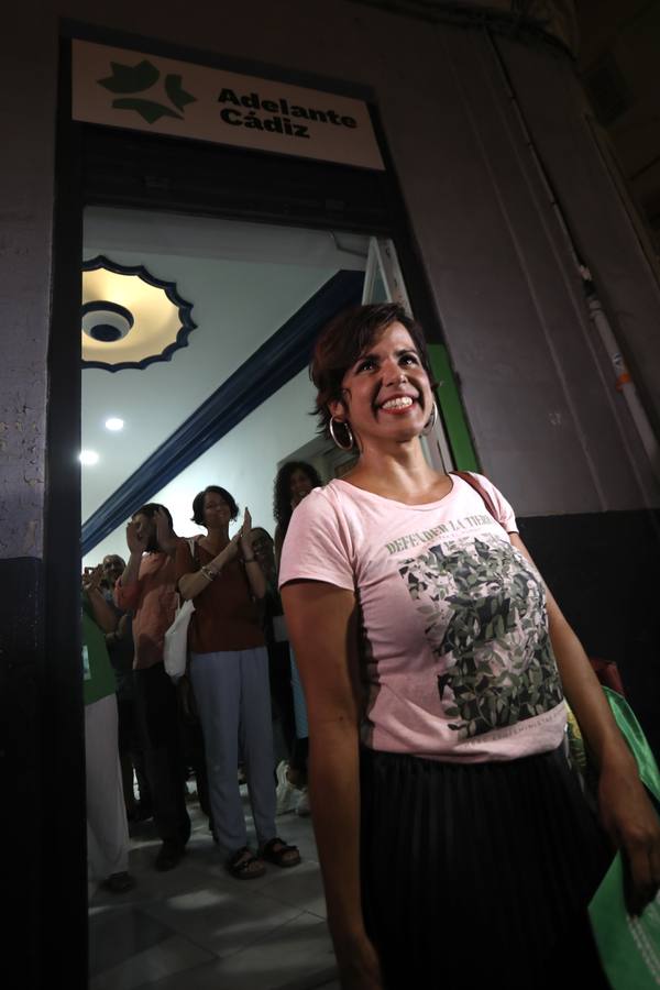 Fotos: Ambiente en la sede de Adelante Andalucía en Cádiz