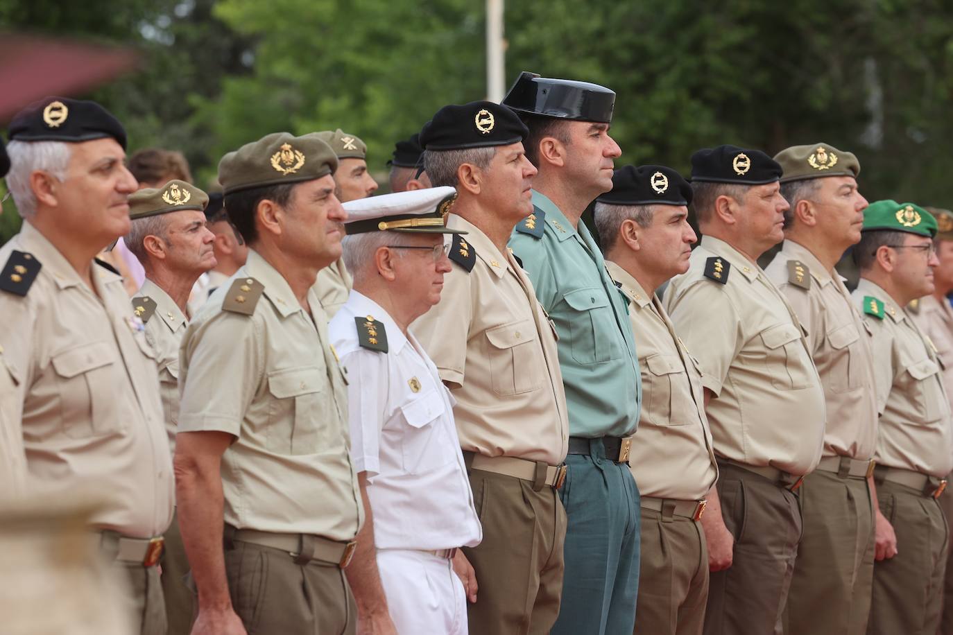 En imágenes, el desfile de la BRI X para despedir al contingente que marcha a Letonia