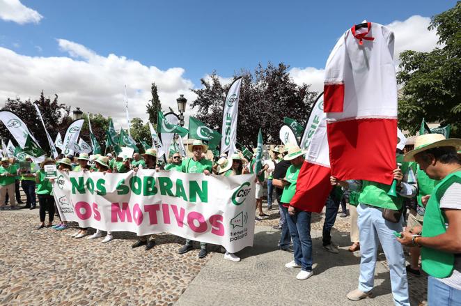 CSIF se manifiesta para pedir mejoras en la Administración