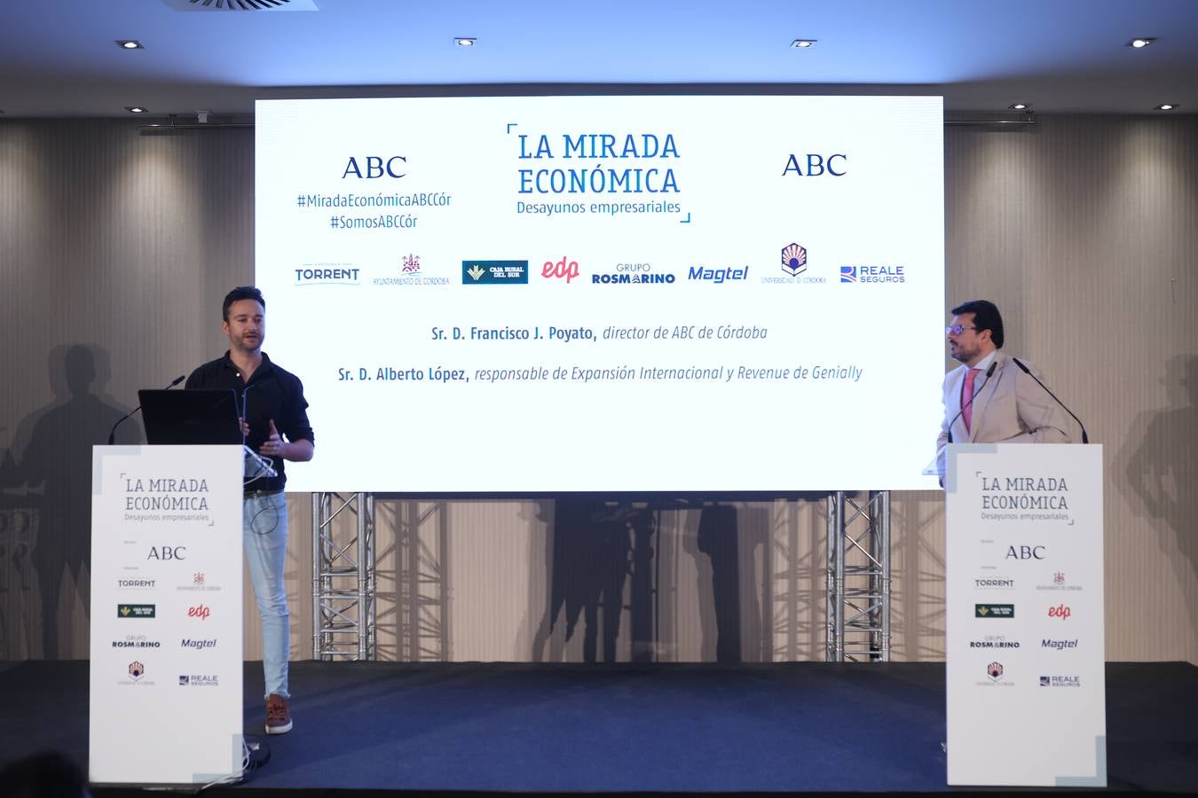 El exitoso modelo de Genially, en &#039;La Mirada Económica&#039; de ABC Córdoba, en imágenes