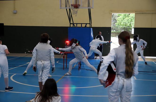 La belleza de la práctica de la esgrima en Córdoba, en imágenes