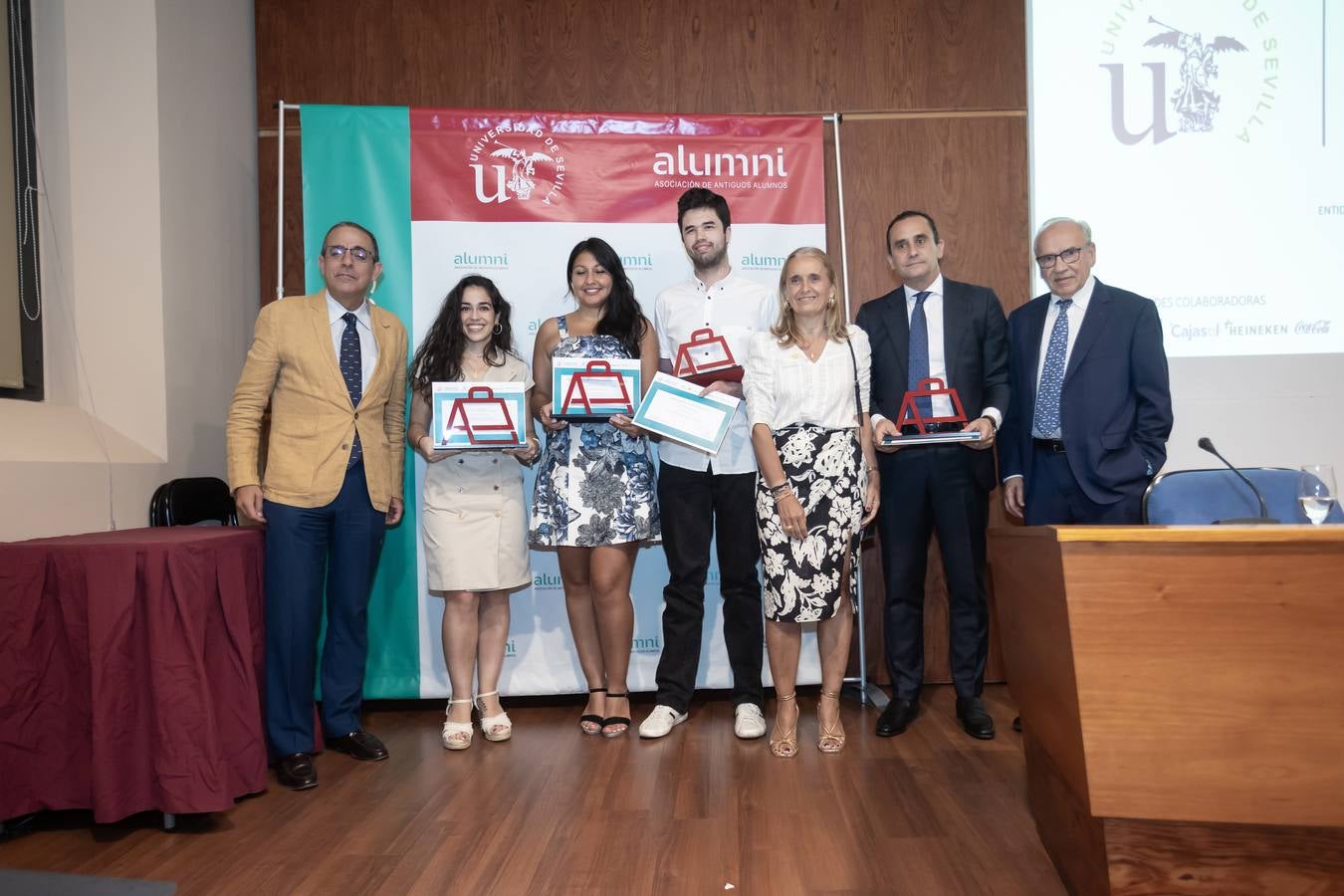 Entrega de los II Premios Alumni Universidad de Sevilla, en imágenes