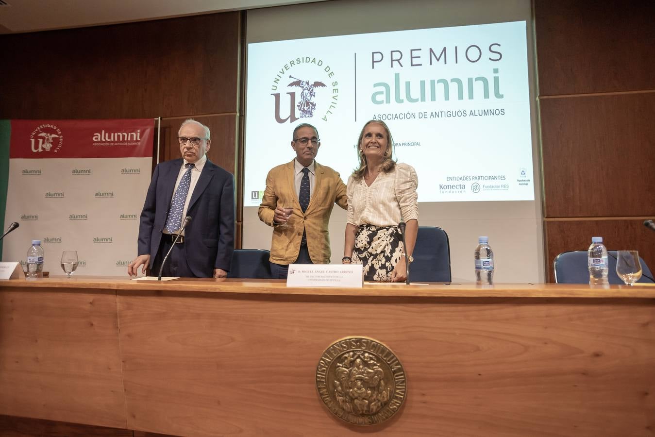 Entrega de los II Premios Alumni Universidad de Sevilla, en imágenes