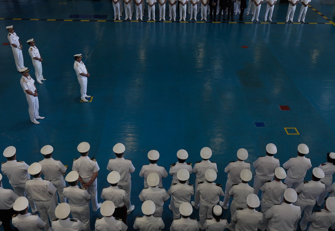 En imágenes: Así ha sido la despedida de los dos últimos helicópteros &#039;Morsa&#039; de la Armada