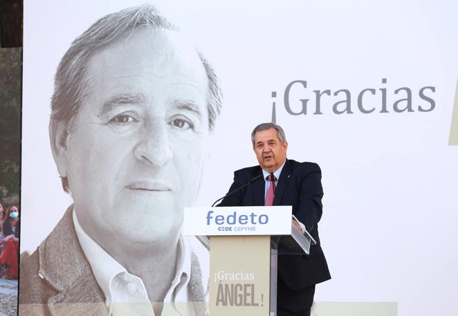 Todas las imágenes del homenaje a Ángel Nicolás