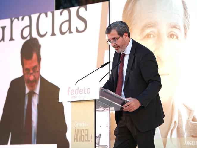 Todas las imágenes del homenaje a Ángel Nicolás