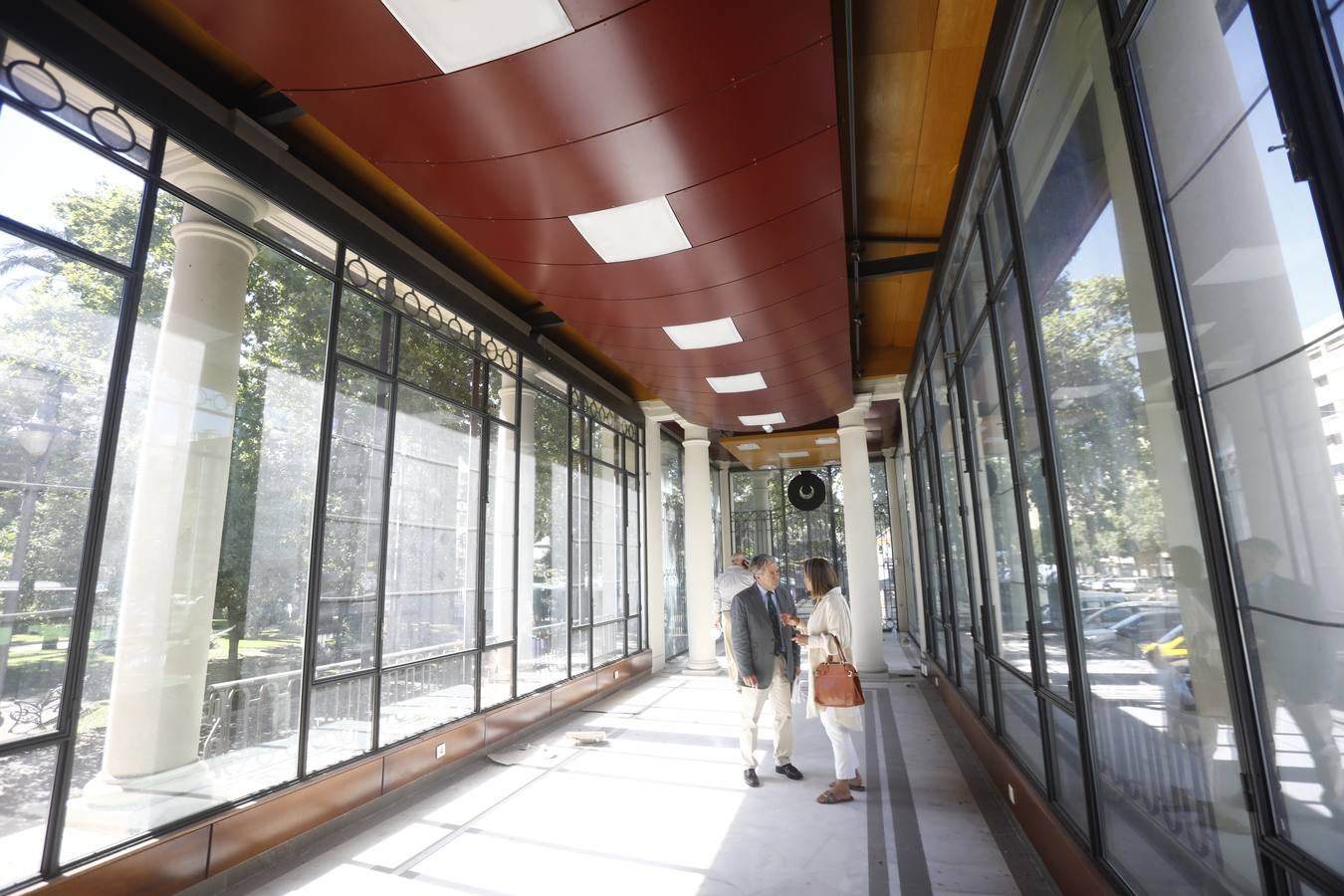 En imágenes, el estado de la Pérgola en los Jardines de la Victoria de Córdoba