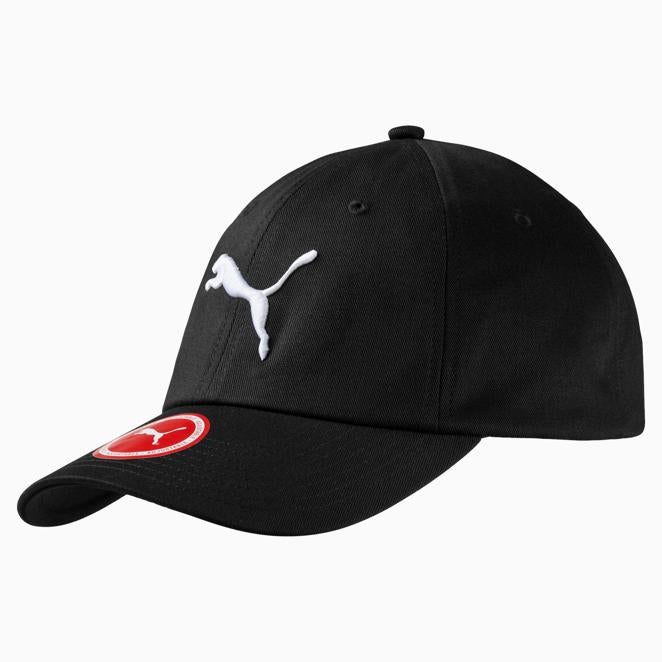 Gorra. Gorra negra de Puma. Antes 16 euros y ahora 10,95 euros.