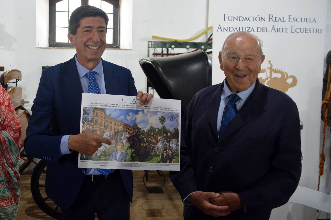 Entrega de diplomas a la XXXIX Promoción de Especialistas de la Real Escuela Andaluza del Arte Ecuestre de Jerez