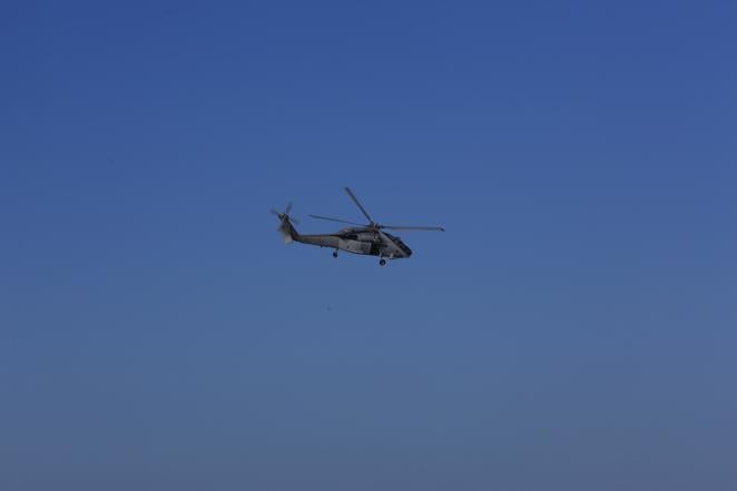 Las impresionantes imágenes de Cádiz y la Bahía desde un helicóptero militar