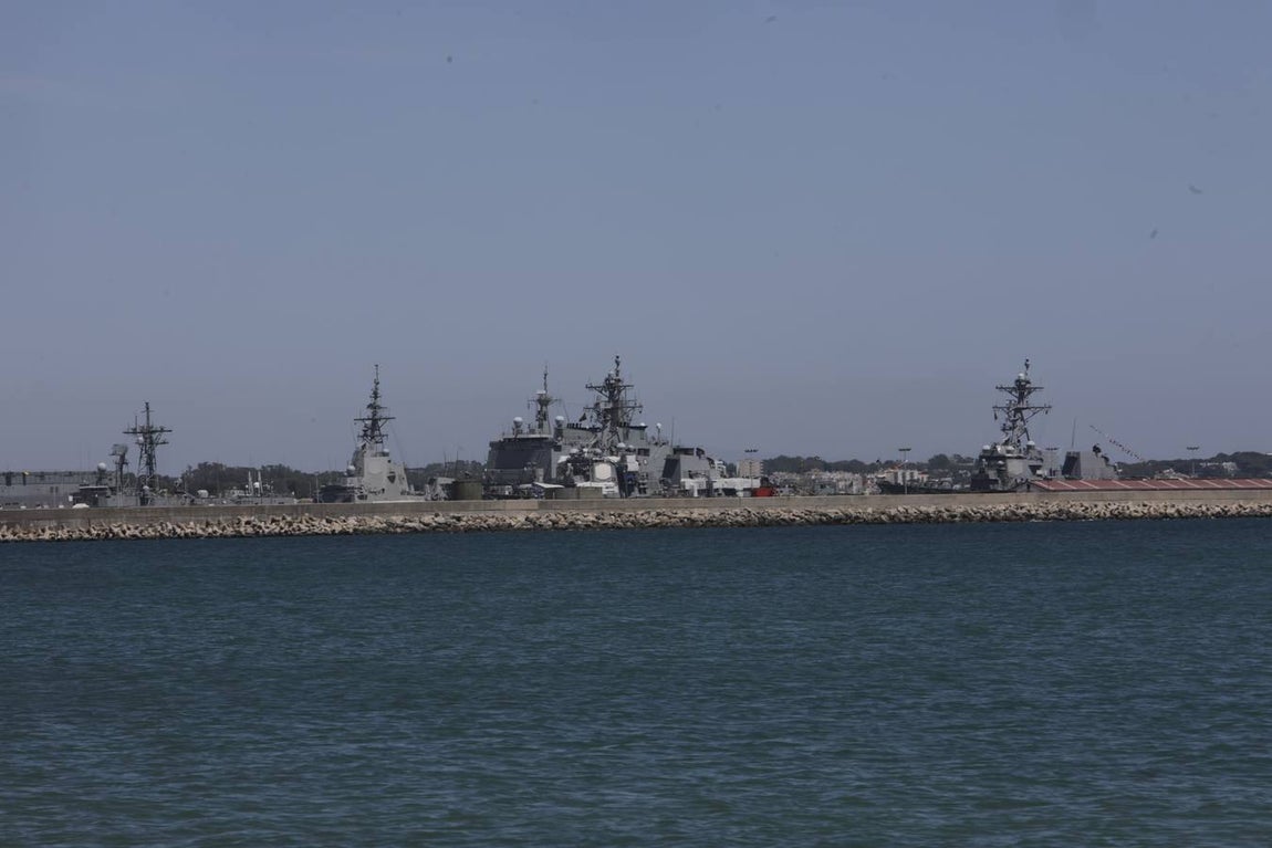 Fotos: Rota, la villa que espera la llegada de los destructores americanos