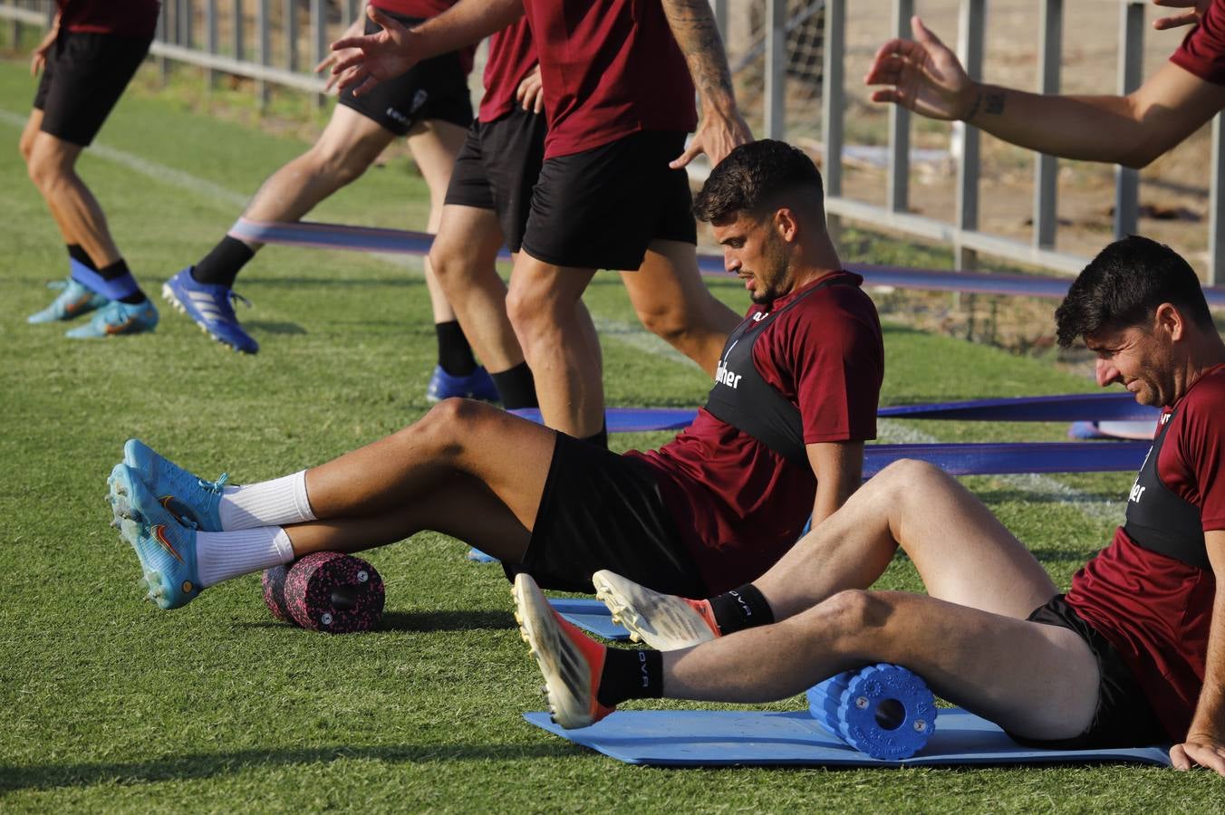 El primer entrenamiento de la temporada del Córdoba CF, en imágenes