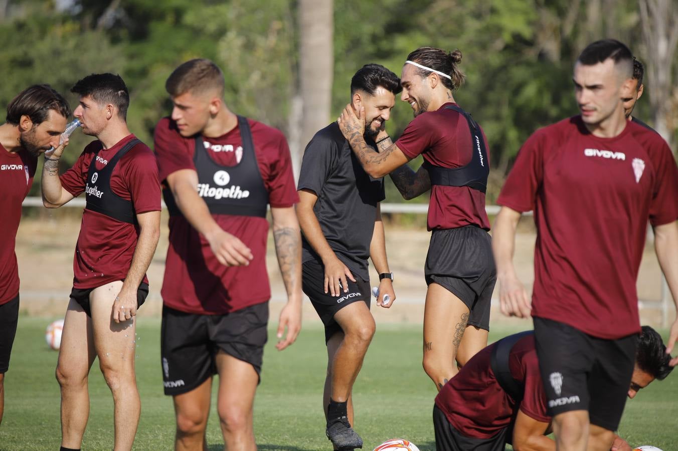 El primer entrenamiento de la temporada del Córdoba CF, en imágenes