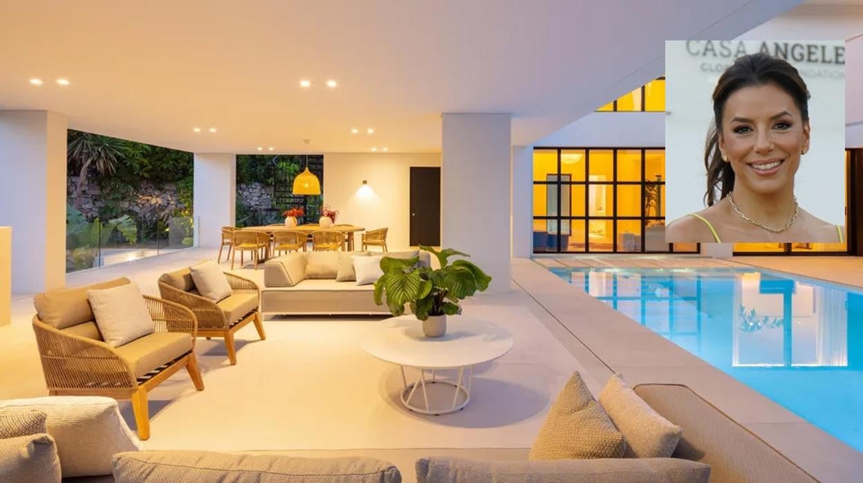 Así es la espectacular mansión en la que Eva Longoria se aloja en Marbella