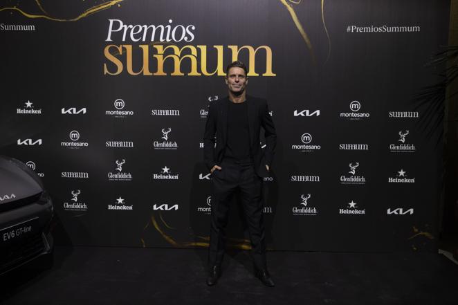 El compositor y cantante David Ascanio, presentador de la ceremonia.