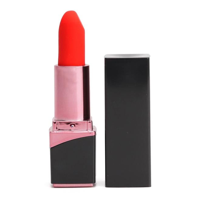Vibrador Pintalabios. Vibrador recargable mini en forma de pintalabios para estimular cualquier zona erógena externa. La forma más discreta de llevar el placer en el bolso. Precio: 17,90€