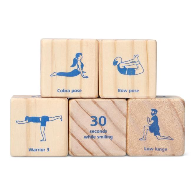 Dados de yoga. Dados de yoga: 5 euros en Flying Tiger.