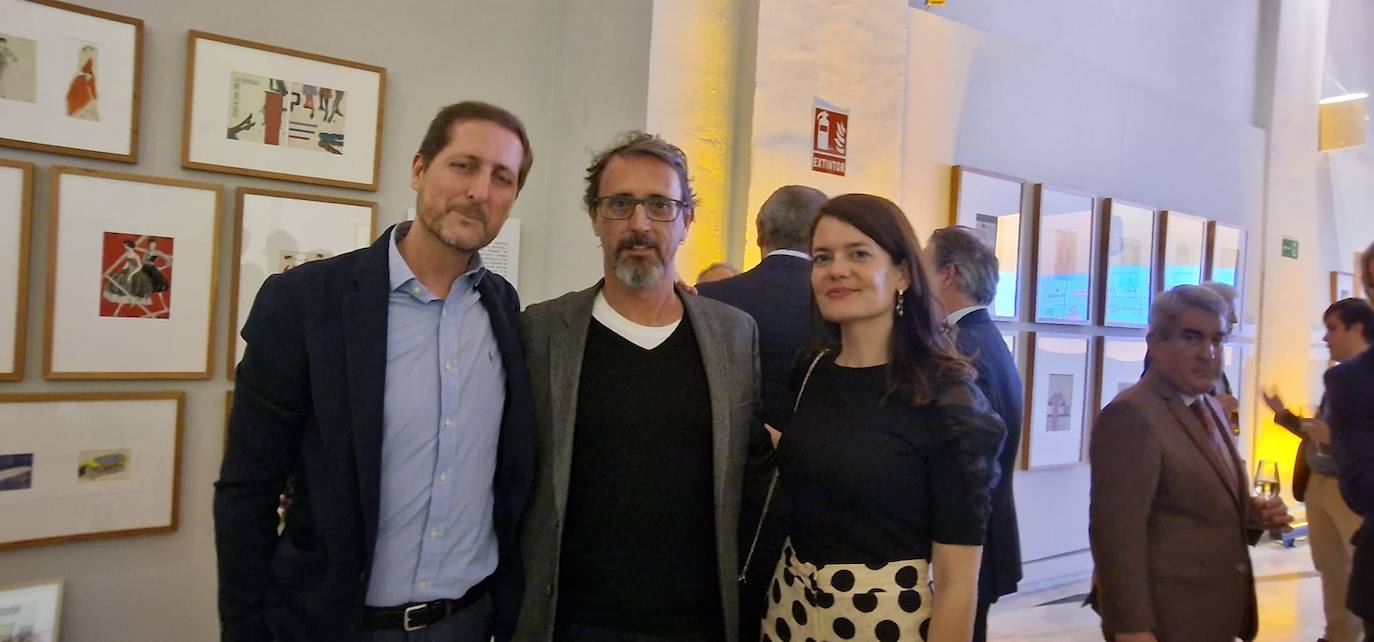 Ernesto de Anca, Javier Rodríguez  e Isabel Aguilar