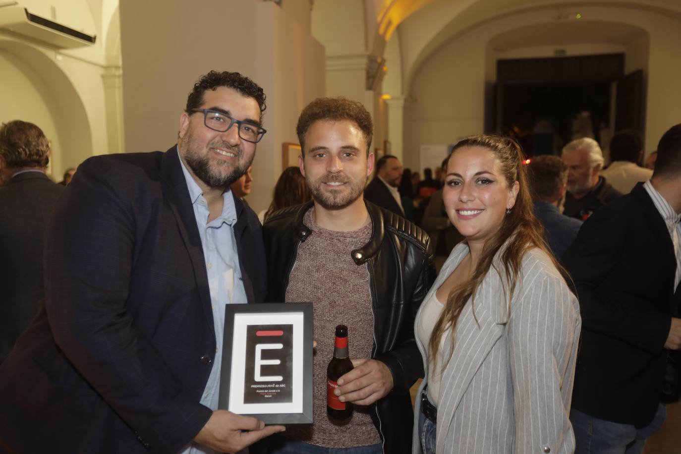 Juan Andrés Morilla, Daniel Delgado y Eva Renedo