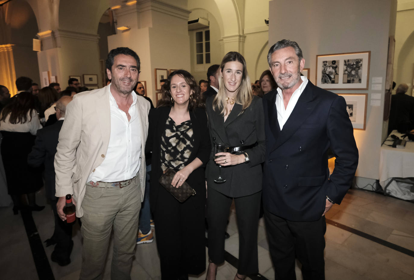 Manolo Juliá, Blanca Pérez, Mercedes Martel y Gaspar Sáez