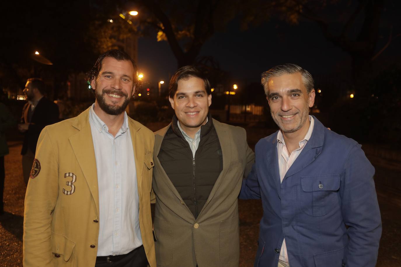 Alejandro Caballero, Toni Alarcón y Antonio Prats