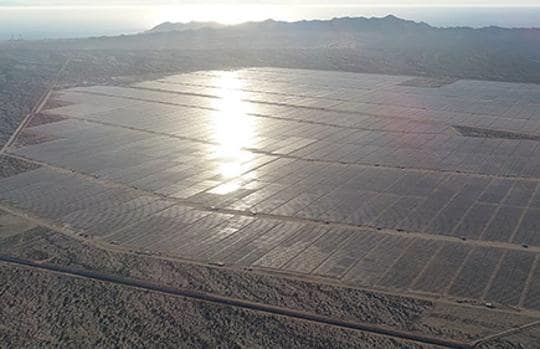 Proyecto de Acciona Energía en el desierto de Sonara, México