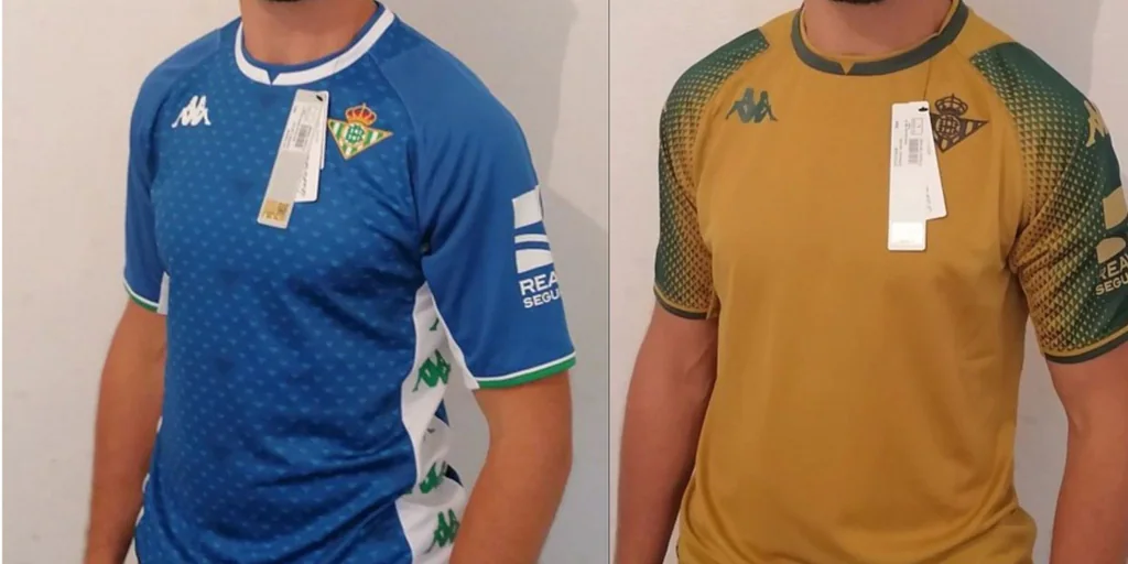 filtran segunda y camisetas oficiales Betis 2021-22