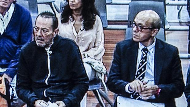 Muñoz y Del Nido durante el juicio