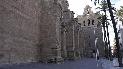 La plaza de la Catedral de Almería