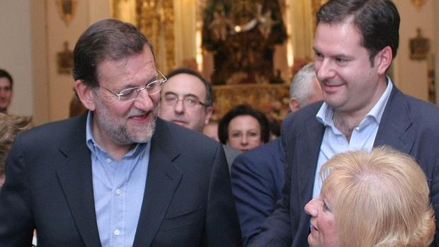 Rajoy en su última visita a Cabra en 2009