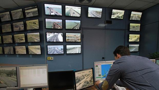 Centro de control de tráfico en Cádiz