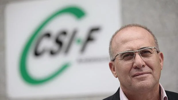 José Luis Heredia, presidente de CSIF-A