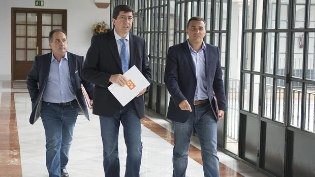 El líder andaluz de Ciudadanos, Juan Marín