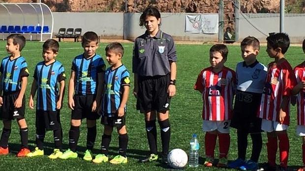 Yaiza Roig, antes de su debut en el Deportivo Córdoba-Los Califas