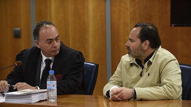 Miguel Martínez, durante el juicio que se siguió contra él