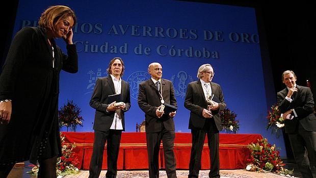 Un momento de la entrega de los Premios Averroes, ayer, en el Teatro Góngora