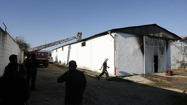 Bomberos actúan en la zona de Carbonell