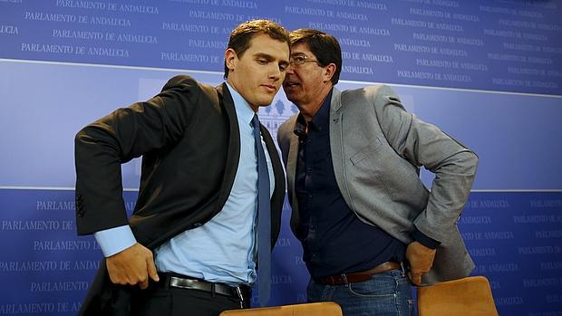 Albert Rivera y Juan Marín