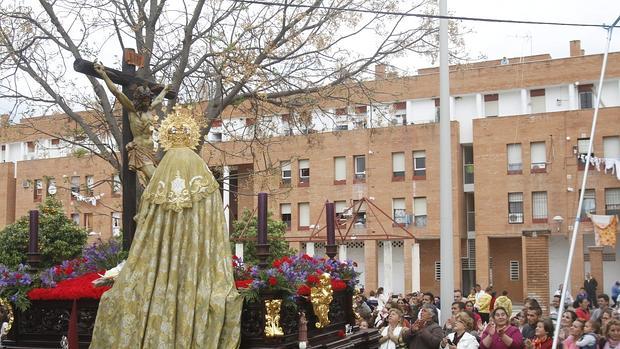 La Piedad en procesión