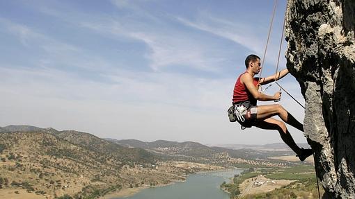 Escalada en el municipio de Espiel