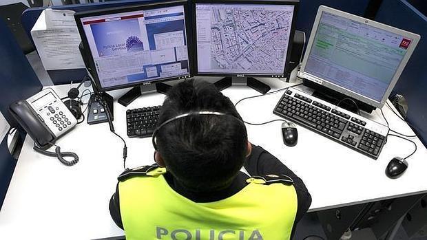 Centro de control de la Policía Local de Sevilla