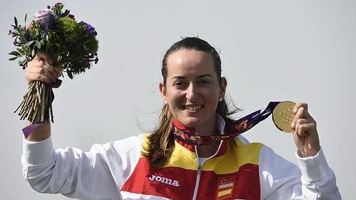 Fátima Gálvez, campeona del mundo de tiro