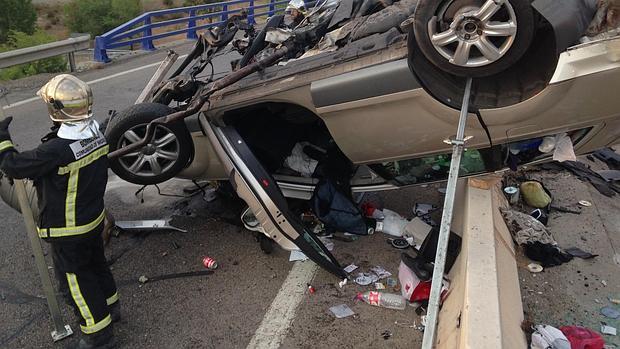 Accidente en la Autovía de Andalucía elñ pasado verano