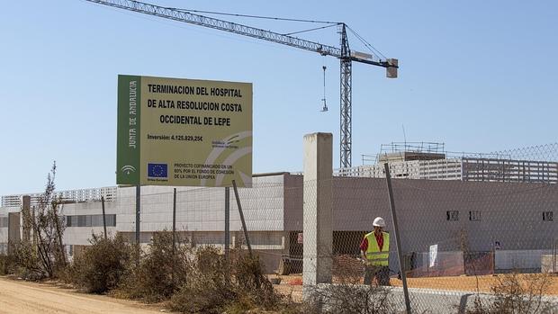 Obras del Hospital de Lepe