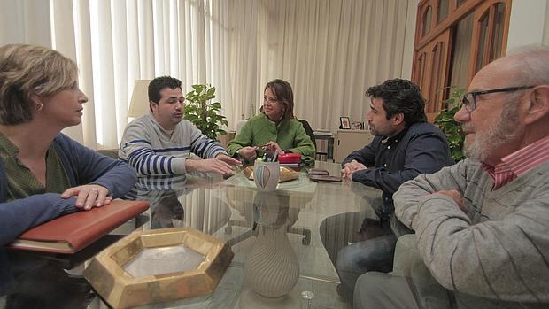 Reunión de la alcaldesa con Acodem