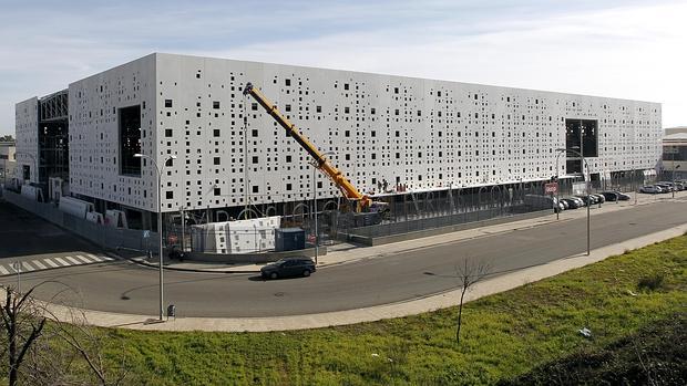 Aspecto actual de las obras del Centro de Convenciones de Córdoba