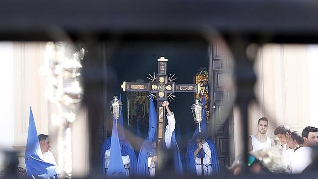 Cruz de guía del Prendimiento en el Martes Santo