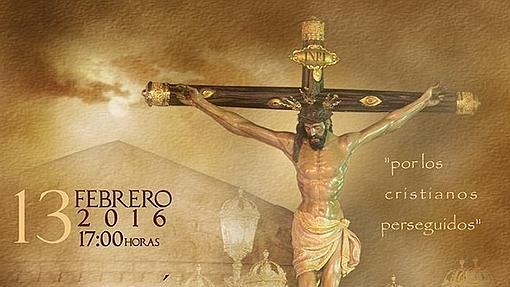 Cartel del Vía Crucis de la Agrupación