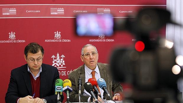 José Luis Vilches, durante una rueda de prensa en el Ayuntamiento